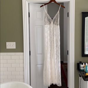 Intimately free people next to your sheer dress